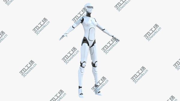 images/goods_img/20210312/3D model Female Cyborg Robot/1.jpg